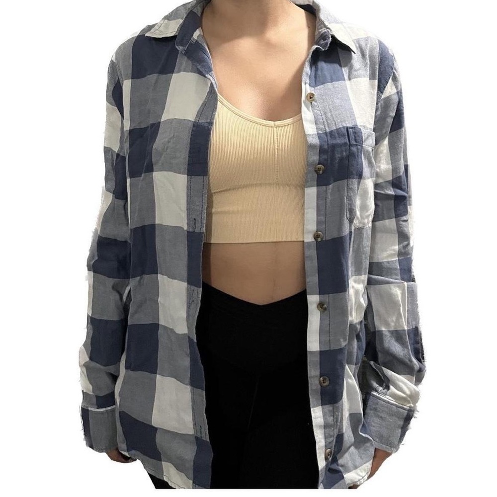 Blue flannel